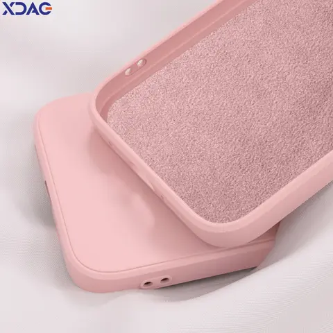 Scd6b1e984c4e496fb006ba539aa1e7a17_480x480q75 Plain Liquid Silicone Phone Case VIVO Y55 5G 2022 658 V2127 V2154 Camera Protection Soft Original Back Cover Classic Shell (New) - Image 1