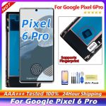 New 6.7'' Screen AMOLED For Google Pixel 6 Pro GLUOG G8VOU LCD With Bracket Display Touch Screen Digitizer Assembly Replacement (New)