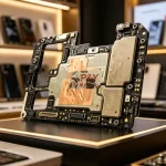 Original Tested Motherboard for Xiaomi POCO F3 Unlocked Main Board Replacement for Xiaomi POCO F3 Phone Repair (New)