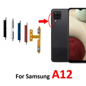 Sd18975c8c6014415955ae0b5e4c9c888l_300x300q75 Samsung Galaxy A12 A125 A127 Phone BackShell Volume Button Up Down Control Key Internal Flex Cable Part (New) - Image 1