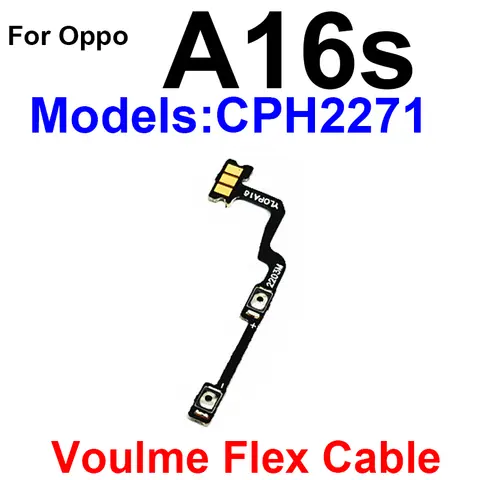 Sd26c768e347e42e28b74efc2bf05878cC_480x480q75 OPPO A17 A17K A16 A16S A15 A15S A12 A7 A1K On OFF Power Volume Switch Side Key Flex Ribbon Power Volume Button Flex Cable (New) - Image 1