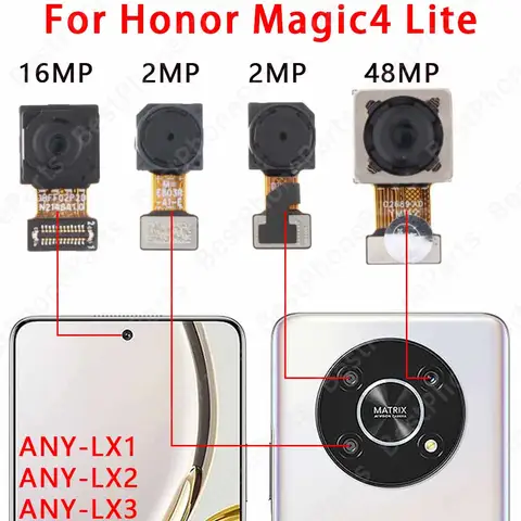 Sd552a905908b4744bb0293a788ccf7a6P_480x480q75 Selfie Front Rear Back Camera Huawei Honor Magic4 Magic5 Pro Lite Camera Module Backside View Replacement Spare Parts (New) - Image 1