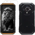 3in1 Soft TPU Camera Protection Back Phone Case with Screen Protector Tempered Glass Ulefone Armor X32 Pro 565 Lens Film (New)