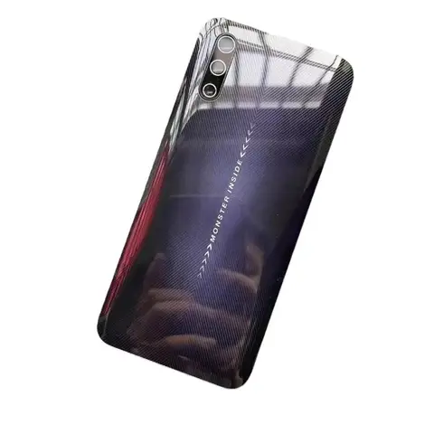 Sd874d184867748399e6876c989074d606_480x480q75 New Back Glass For vivo iQOO Pro Back Battery Cover Rear Door Housing Case V1922A V1922A Repair Parts Replacement With lenses (New) - Image 1