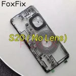 Glass Back Cover For Samsung Galaxy S20 Ultra S10 Plus S10 5G S10e Battery Cover Rear Housing Panel With Camera Lens Replacement (New)