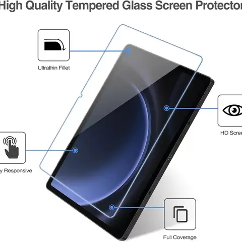 Sdb3af71541e246fd994919e297d23c164_480x480q75 1PCS Tempered Glass Screen Protector Huawei MatePad Pro Max 132 122 115 S Air 12 Inch Anti Scratch HD Protective Film (New) - Image 1