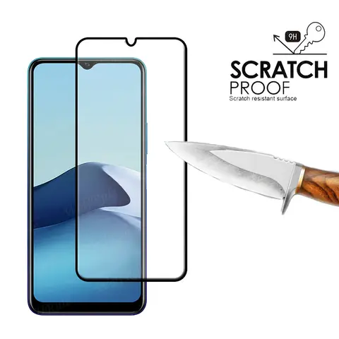 Sddb406ccf9d548f0a58d5944740f04ccj_480x480q75 6-in-1 Vivo Y20 Glass Vivo Y20 S G Tempered Glass Full Glue Screen Protector Vivo Y21S Y33S Y53S Y20S Y20 Lens Glass (New) - Image 1