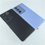 A+++ For Vivo V27 V27 Pro Glass Battery Cover Hard Back Door Lid Rear Housing Panel Case + Adhesive + Camera Lens (New)
