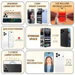 2026 NEW XS17 Pro max Pro original intelligent 4G 5G dual card dual stby system global version 8000mAh battery with case (New)