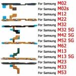 Volume Mute Switch Power On Off Flex Cable Samsung Galaxy M33 (New)