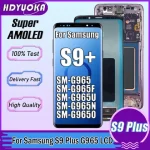 Super AMOLED 62 SAMSUNG S9 Plus S9+ G965 G965F G965U Lcd With Frame Display Touch Screen Digitizer Assembly Replacement (New)