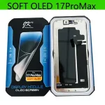 JK OLED LCD Display Pantalla Replacement iPhone 14 15 16 13Pro 14Pro 15Pro 16pro 17Pro Max Digitizer Touch Screen Complete (New)
