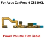 On Off Power Volume Side Button Flex Cable Asus ZenFone 6 2019 ZS630KL Volume Power Switch Key Flex Cable Replacement Parts (New)