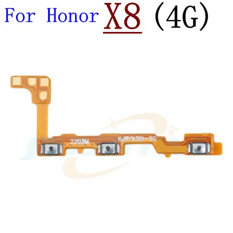 Se6a8556c21404efebb27d43d0bd32d6fM_480x480q75 Honor X8 X8a X9 X9a X10 X20 SE X30 MAX X30i X40 X40i X50 X50i Side Button Key Switch Volume Power On Off Flex Cable Parts (New) - Image 1