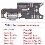 USB Fast Charging Port Flex Xiaomi Poco F1 F2 F3 (New)