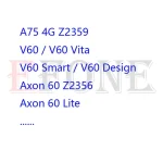 10PCS ZTE A54 A34 A75 4G A35E V60 Vita Smart Design Axon 60 Lite USB Charging Port Dock Plug Socket Connector Repair Parts (New)
