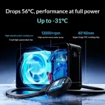 Black Shark 6Ultra Magnetic Liquid Cooling Semiconductor Phone Cooler Back Clip For Gaming Live Streaming Phone Pad Vivo OPPO (New)