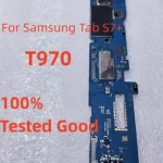 100% Unlocked Mainboard For Samsung Galaxy Tab S7 T970 Motherboard For Samsung Tab S7+ T970 Logic Board Good Working (New)