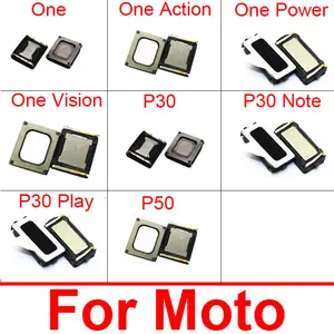 Seecc7b1654cc47ba8f2907d2eb210ba0a_300x300q75 Built in Earphone Earpiece Top Ear Speaker Motorola Moto One Power Vision Action P50 P30 Note P30 Play Replacement Parts (New) - Image 1