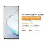 67 Note 10 Lite Display Screen Samsung Galaxy Note 10 Lite LCD Touch Screen Digitizer Assembly Replacement N770F N770F DS (New)