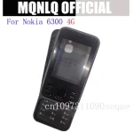 Full Housing Case Front Frame+Battery Cover + English Keypad Replacement Parts Nokia 6300 4G full housing (New)