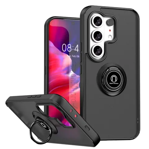 Sf5773169f21744e38a08bdb2d83356aeQ_480x480q75 Soft Case Tecno Camon 50 Ultra Magnetic Car Finger Ring Holder Case Cover Tecno Camon 50 50 Pro Coques Tecno Camon 30 Pro (New) - Image 1
