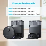 Ecovacs Deeboot T30C  T30C GEN 2  T30C OMNI  T30C OMNI GEN 2 Debot N50 OMNI Parts Brush Filter Mop Cloth Dust Bag (New)