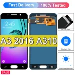 47'' Tested TFT Samsung Galaxy A3 2016 LCD Display Samsung A310 A310F Display Screen Touch Digitizer Assembly A310 LCD (New)