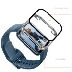 Hard Edge Full Screen Glass Protector Film Case Shell Frame OPPO watch2 42 mm 46 mm Smart Watch Protective Bumper Cover (New)