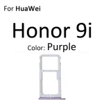 Sim Card Micro SD Socket Slot Tray HuaWei Honor 9 Lite 9i Reader Holder Connector Adapter Container Replacement Parts (New)