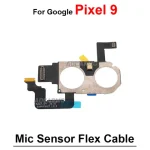 Top Noise Reduction Microphone Connection Mic + Flash Small Board Sensor Flex Replacement Part Google Pixel 9 9Pro Pro XL (New)