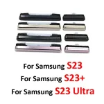 Phone Power Volume Button Samsung Galaxy S23 Ultra S23+ Plus BackShell Housing External On Off Side Key S911 S916 S918 (New)