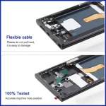 S22 Ultra 5G LCD Samsung Galaxy S22U AMOLED Display S908B S908E Touch Screen Samsung S22U LCD Replacement Support S Pen (New)