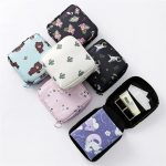 Girls Portable Sanitary Napkin Bag Waterproof Makeup Storage Bag (New)
