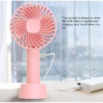Creative Cutting-edge Make – Mini USB Lithium Battery Rechargeable Hand Fan – Emphasizing Durable technology – Easy to Maintain (New)