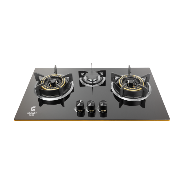 ec9093fd09c9a39443c7277ec237c5a5 Gazi EG B712G Tempered Glass Triple Burner Gas Stove (New) - Image 1
