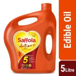 Saffola Active Oil (Rice Bran Oil) 5 Litre (New) - Image 2